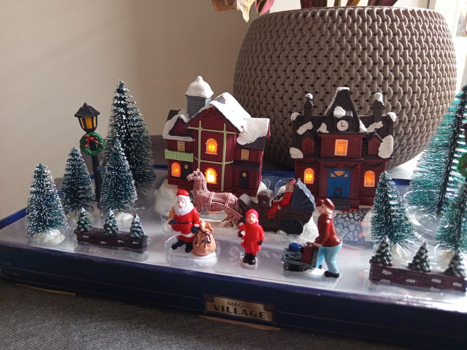 Magic Village wioska świąteczna dekoracja Boże Narodzenie