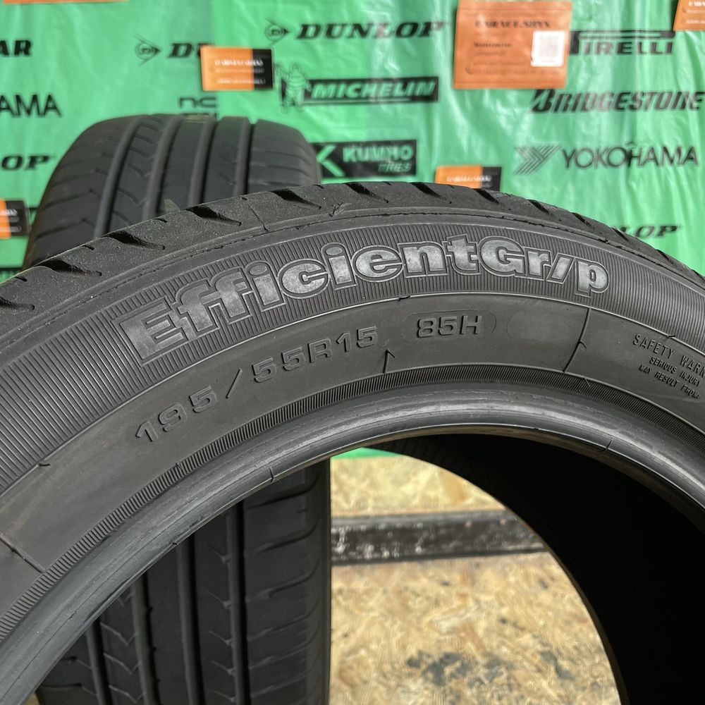 195/55 R15 Good Year Efficient Grip Шини б/у літо склад