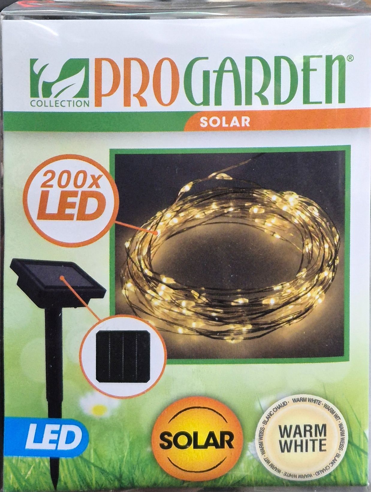 Lampki solarne 200 LED