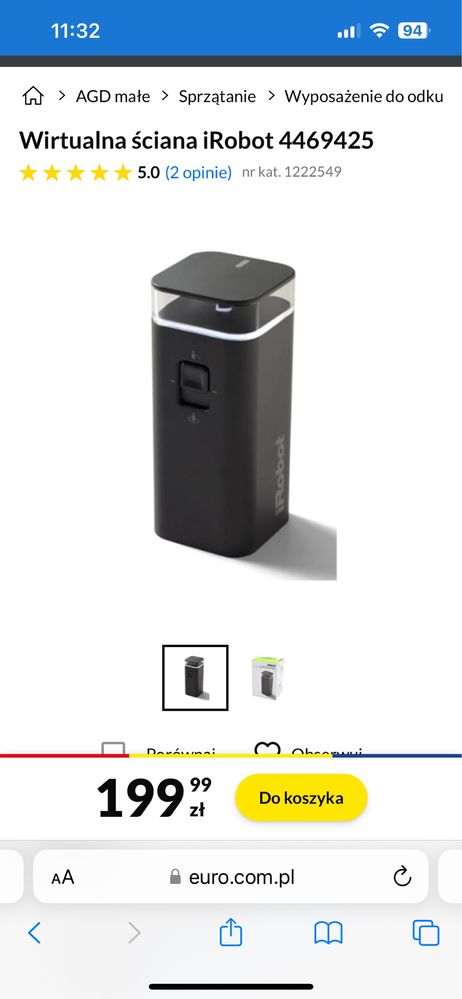 Nowa Wirtualna ściana Dual Mode iRobot