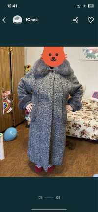 Жіноче зимове пальто 56 розміру