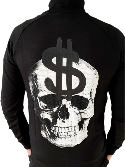 Philip Plein dres w kolorze czarnym r.L,XL,XXL