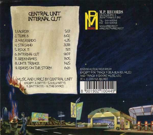 Central Unit cd Internal Cut                        prog rock folia