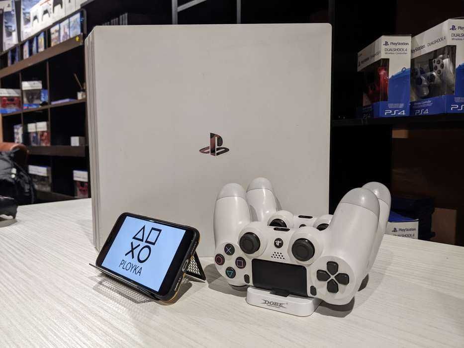 Магазин. Sony Playstation 4 PRO White 1Tb +Игры. С гарантией!