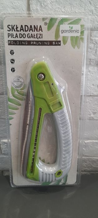 Nowa składana piła do gałęzi Gardenic