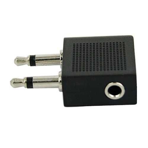 Adapter Słuchawek Samolotowych uniwersalna wtyczka Samolotowa Jack 3,5