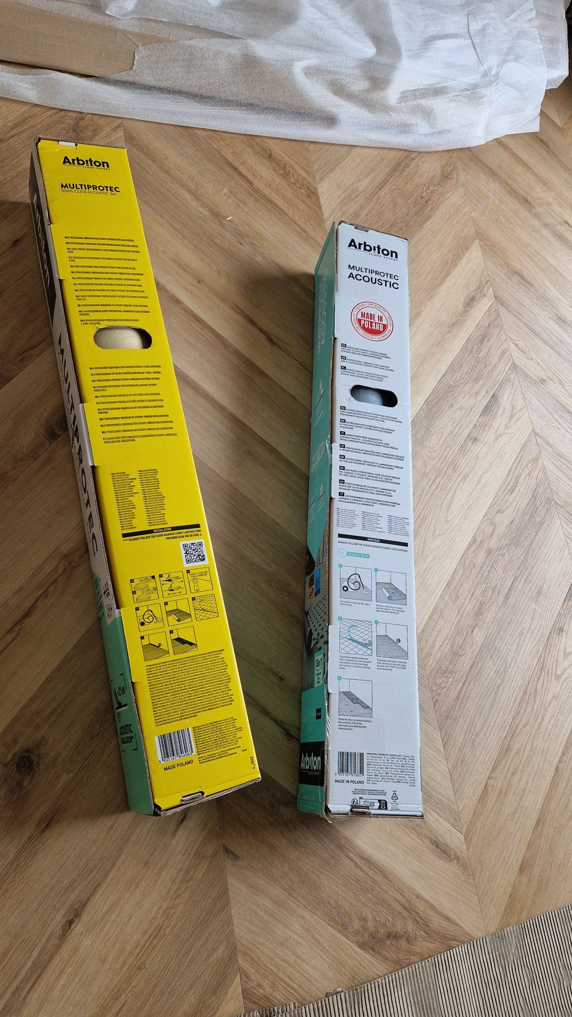 Podkład pod panele  laminowane Arbiton MULTIPROTEC Acoustic 3w1