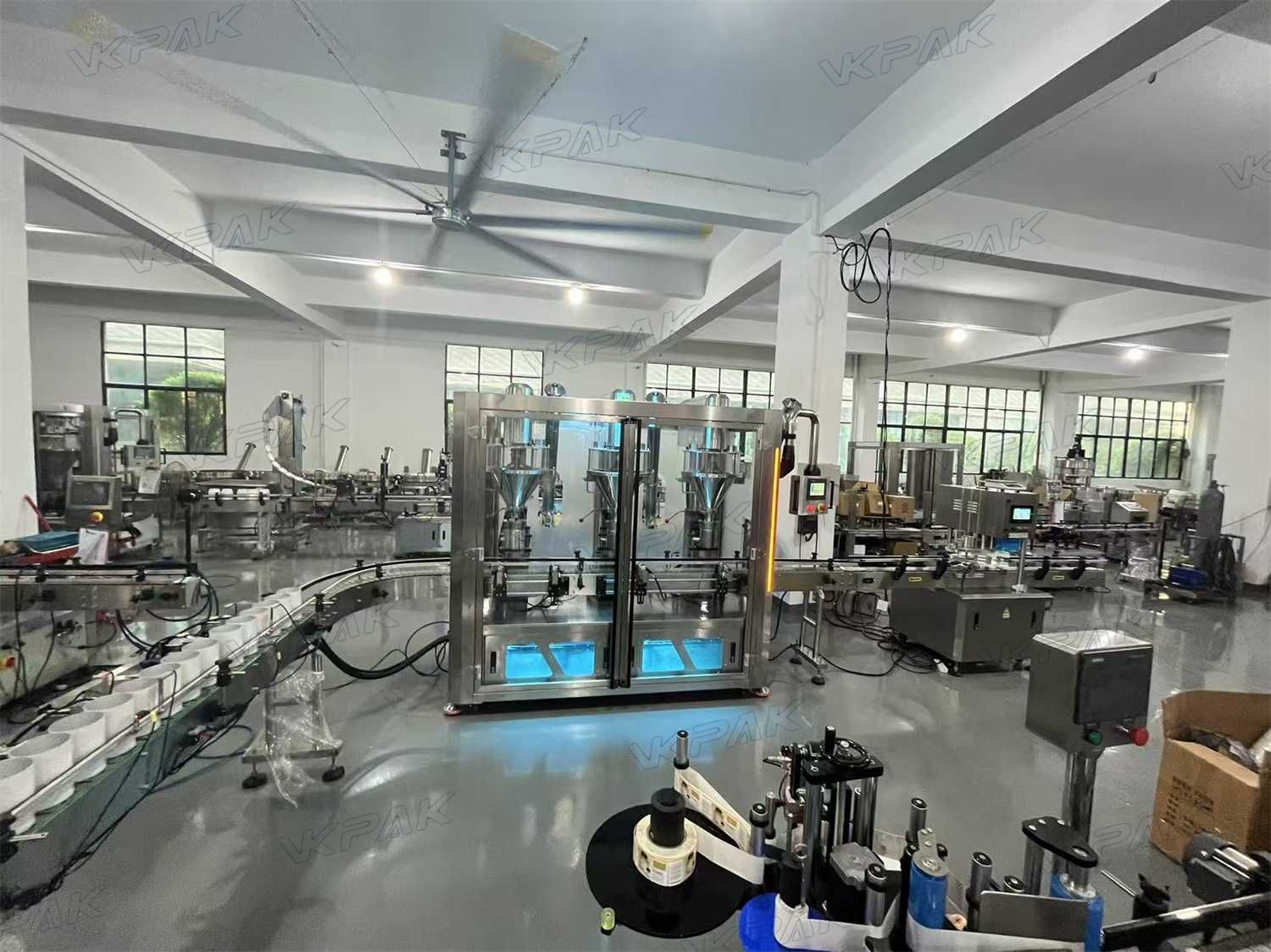 Máquina de enchimento de pó, máquina de dosagem de frascos de pó