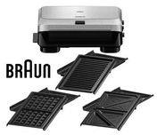 Мультимейкер Бутербродниця-Вафельниця-Гриль Braun SnackMaker 5 SM5038
