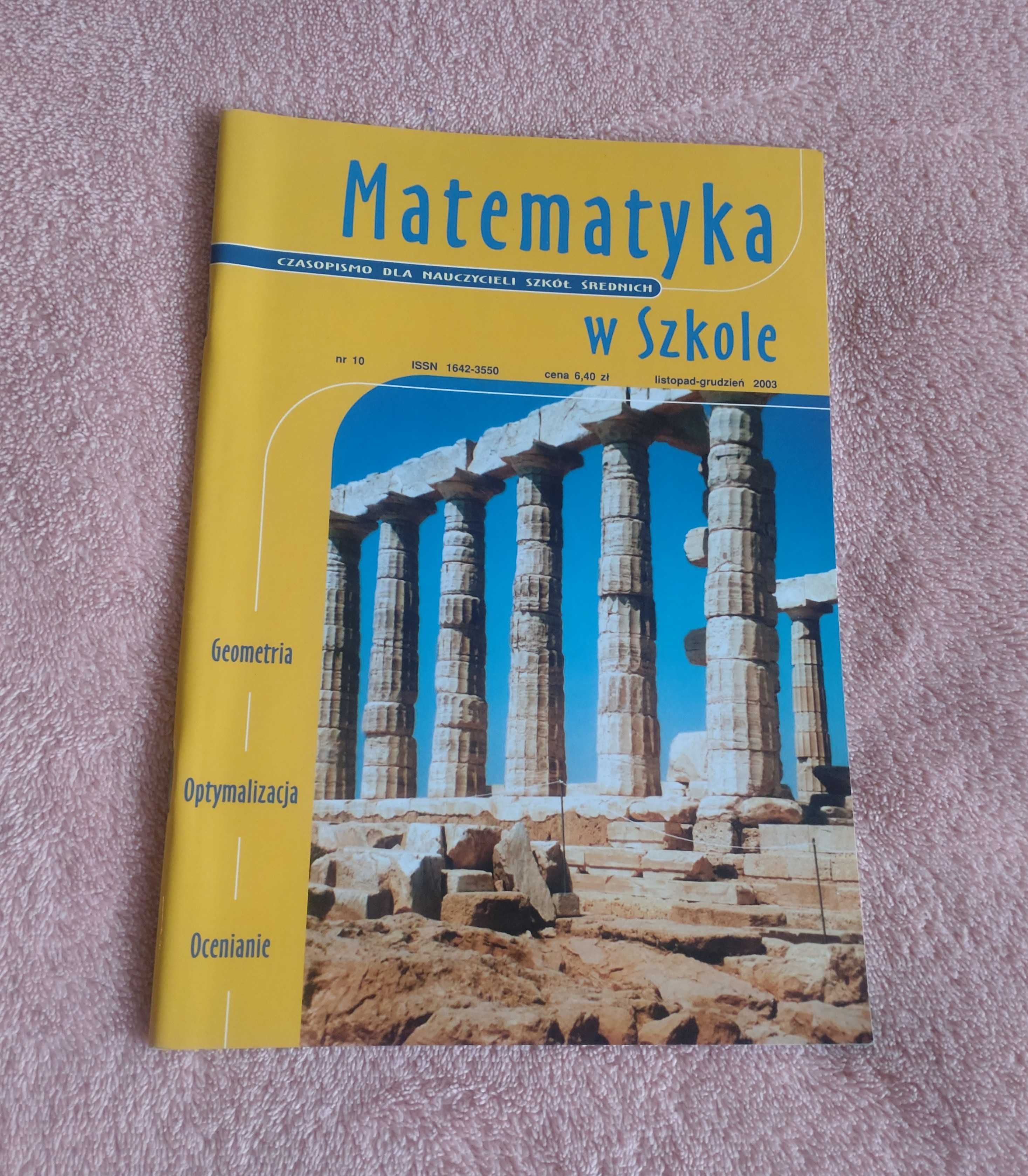 Czasopismo Matematyka w szkole 2003