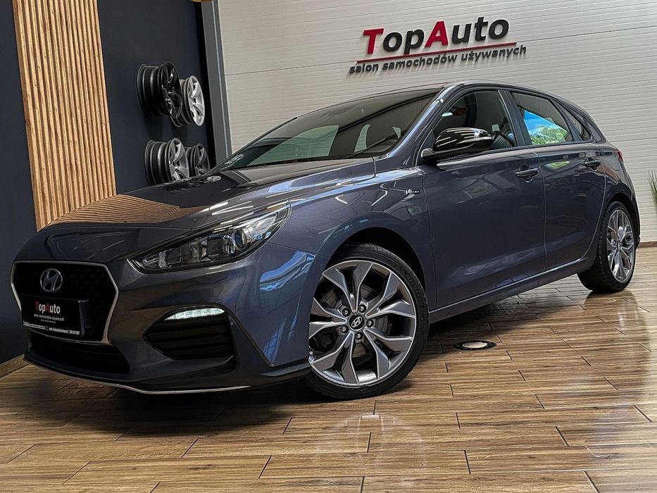 Hyundai I30 N-LINE 1.4 T-GDI*GWARANCJA * bezwypadkowy * ZAREJESTROWANY *kamera