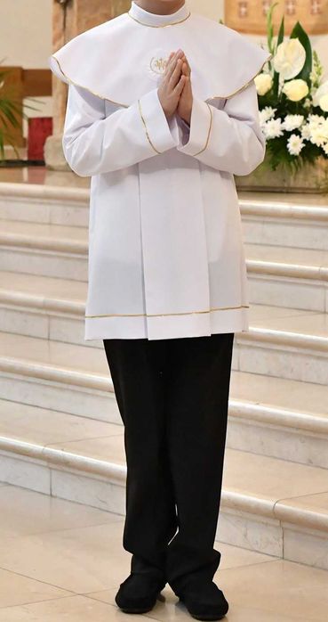 Alba komunijna dla chłopca