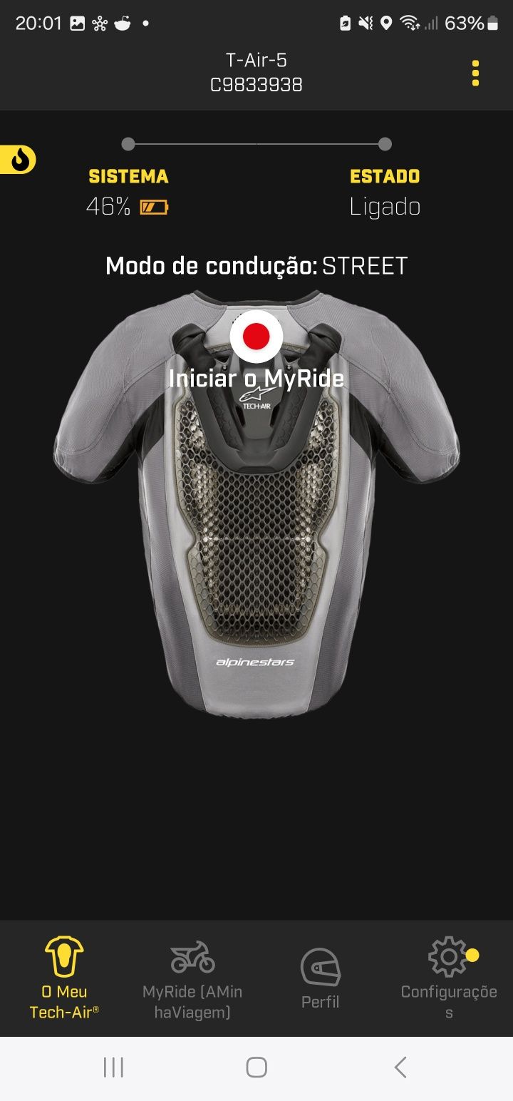 Airbag Techair 5 Alpinestars