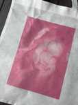 Torba tote bag lana del rey pink white non woven
