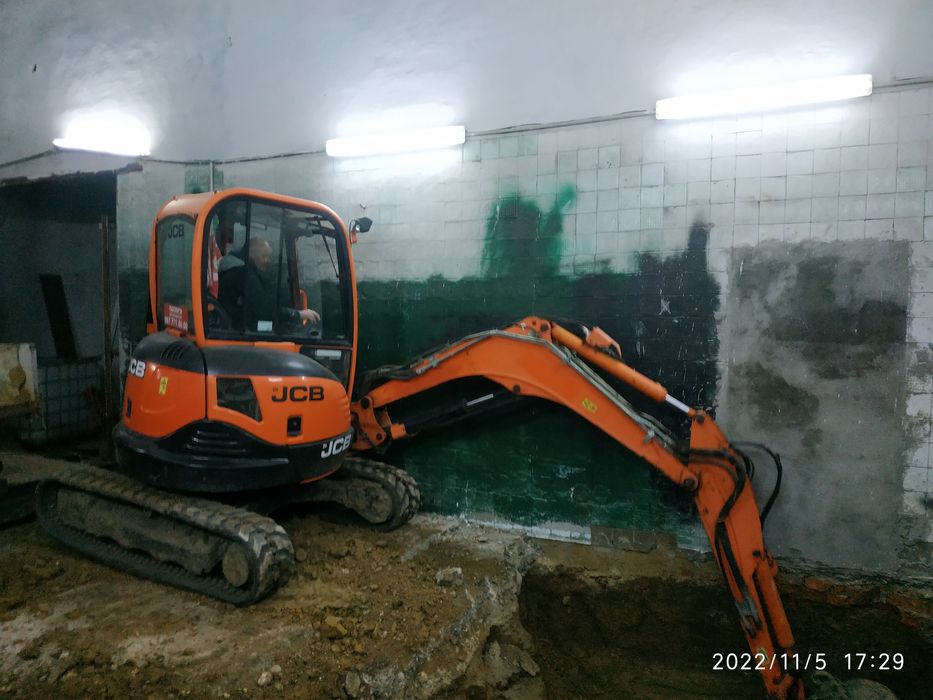 Екскаватор, послуги оренда міні екскаватора , септик, каналізація фунд