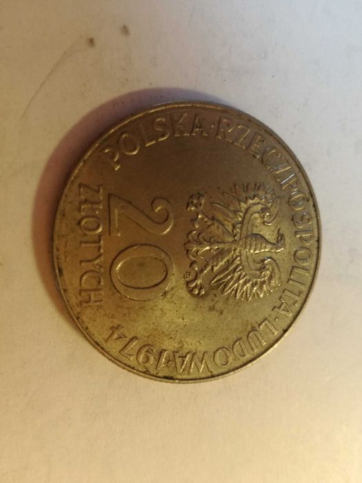 Moneta 20zł XXV LAT RWPG