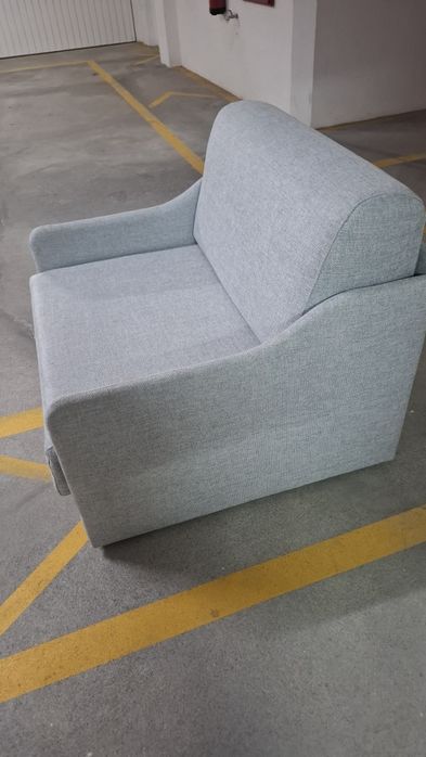 Sofá poltrona com sofá-cama