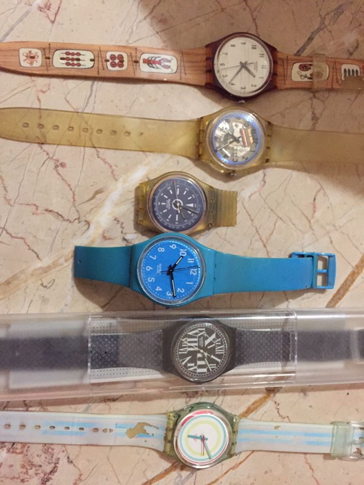 Swatch variados alguns modelos