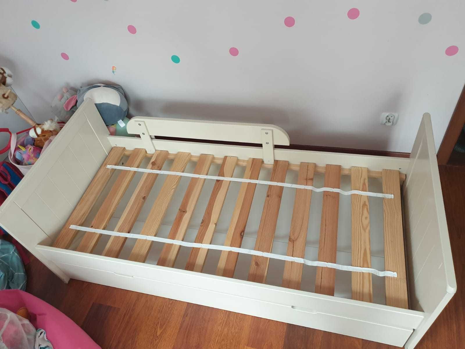 Tapczanik - łóżko dla dzieci Pinio Blanco 160×70cm