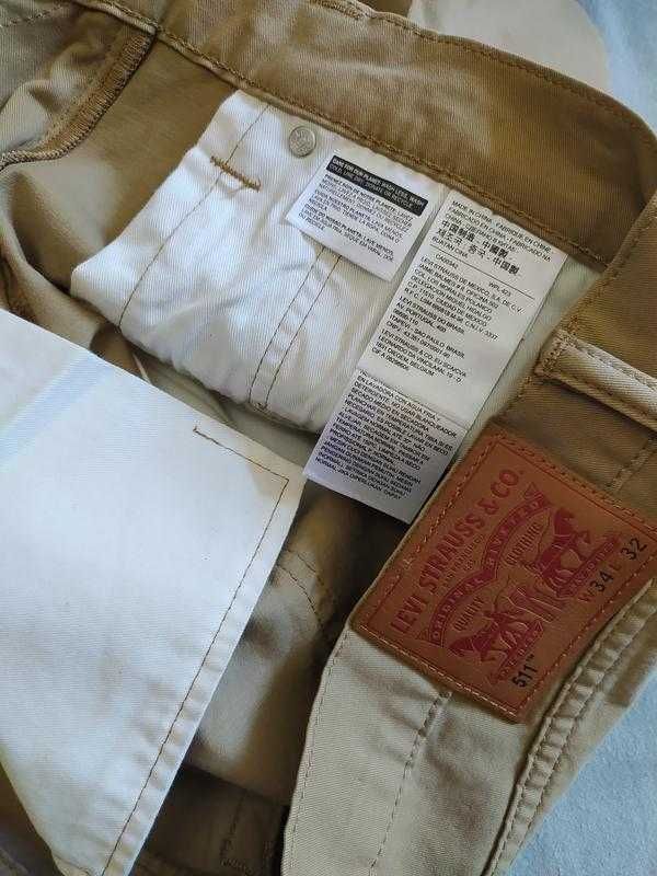Джинси чоловічі Levis 511 Soft Twill Jeans (PC9-04511-2618) W34