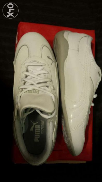 Puma sportowe skóra halówki białe r. 38