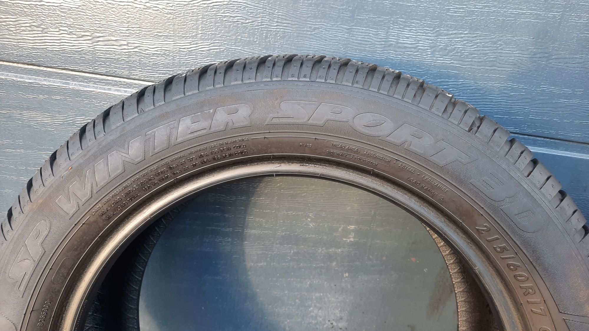 Dunlop 215/60 R17 C Winter 7.5 mm 2021