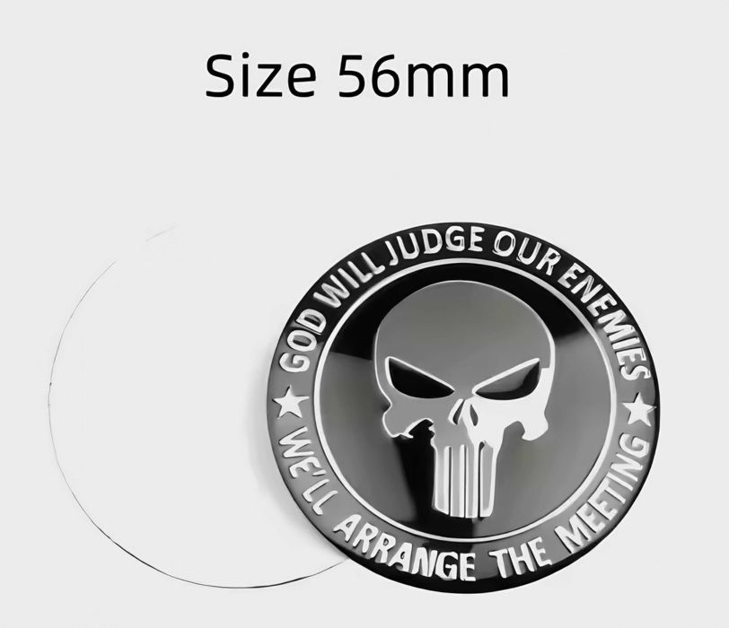 harley Davidson emblemat naklejka aluminiowa