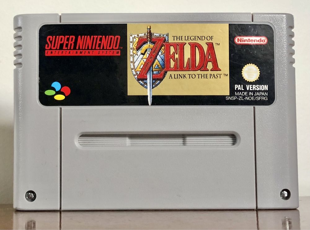 Gra The Legend of Zelda A Link to the Past Super Nintendo SNES niemiec