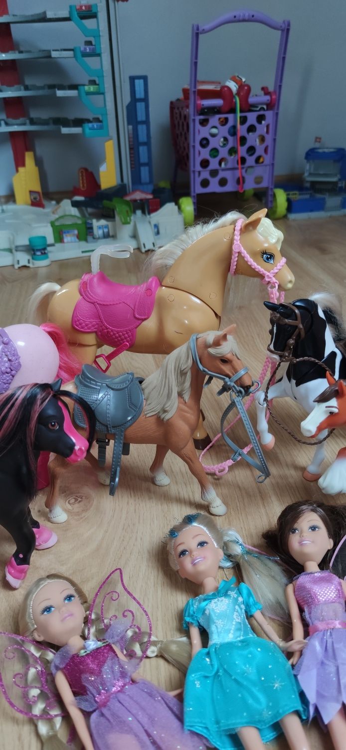 Konik koniki koń konie Barbie Breyer Spirit Mattel smyk lalki laka