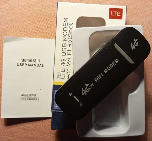 LTE 4G USB модем з WIFI роутер