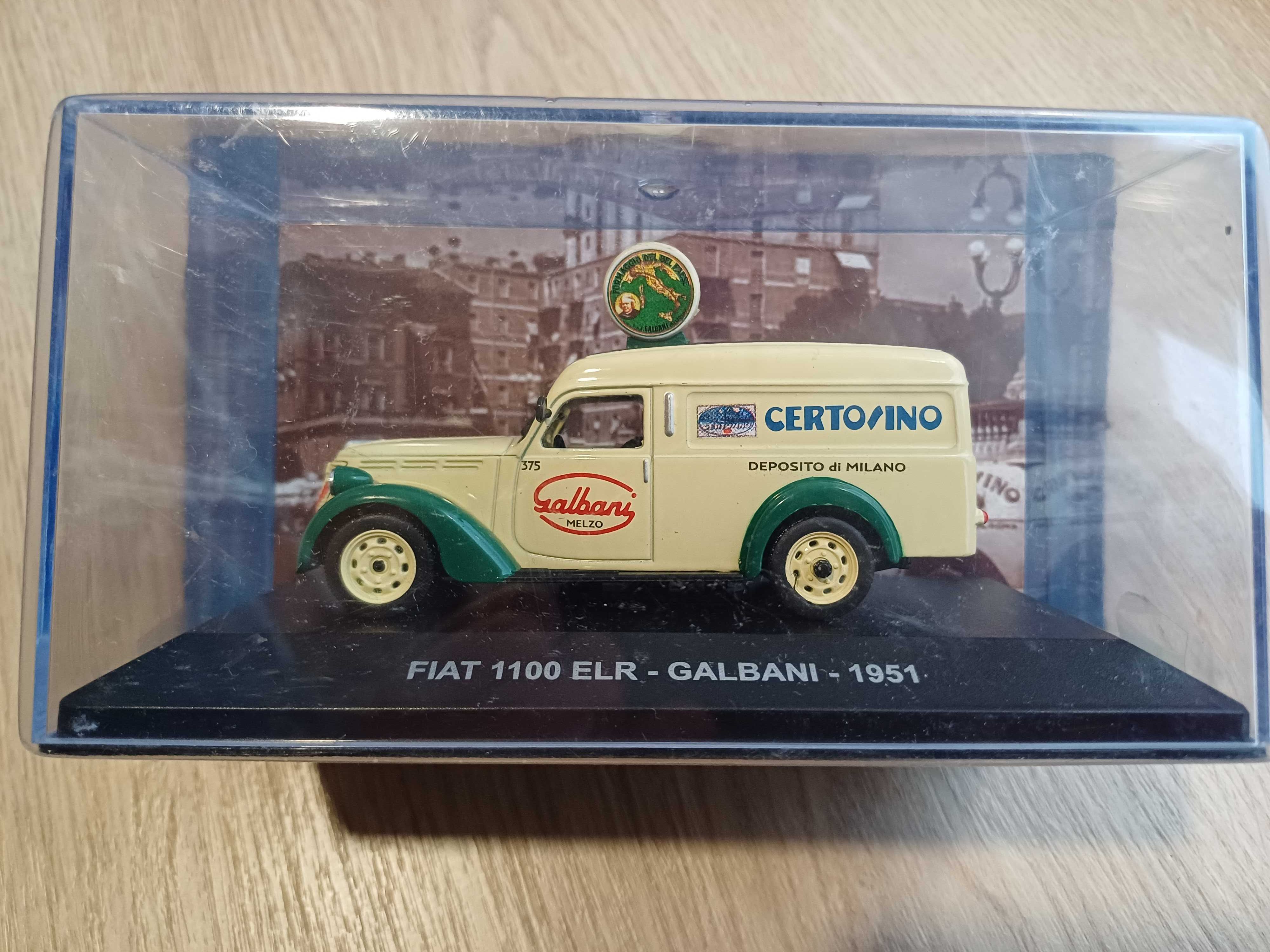 Miniatura Fiat 1100 ELR 1951