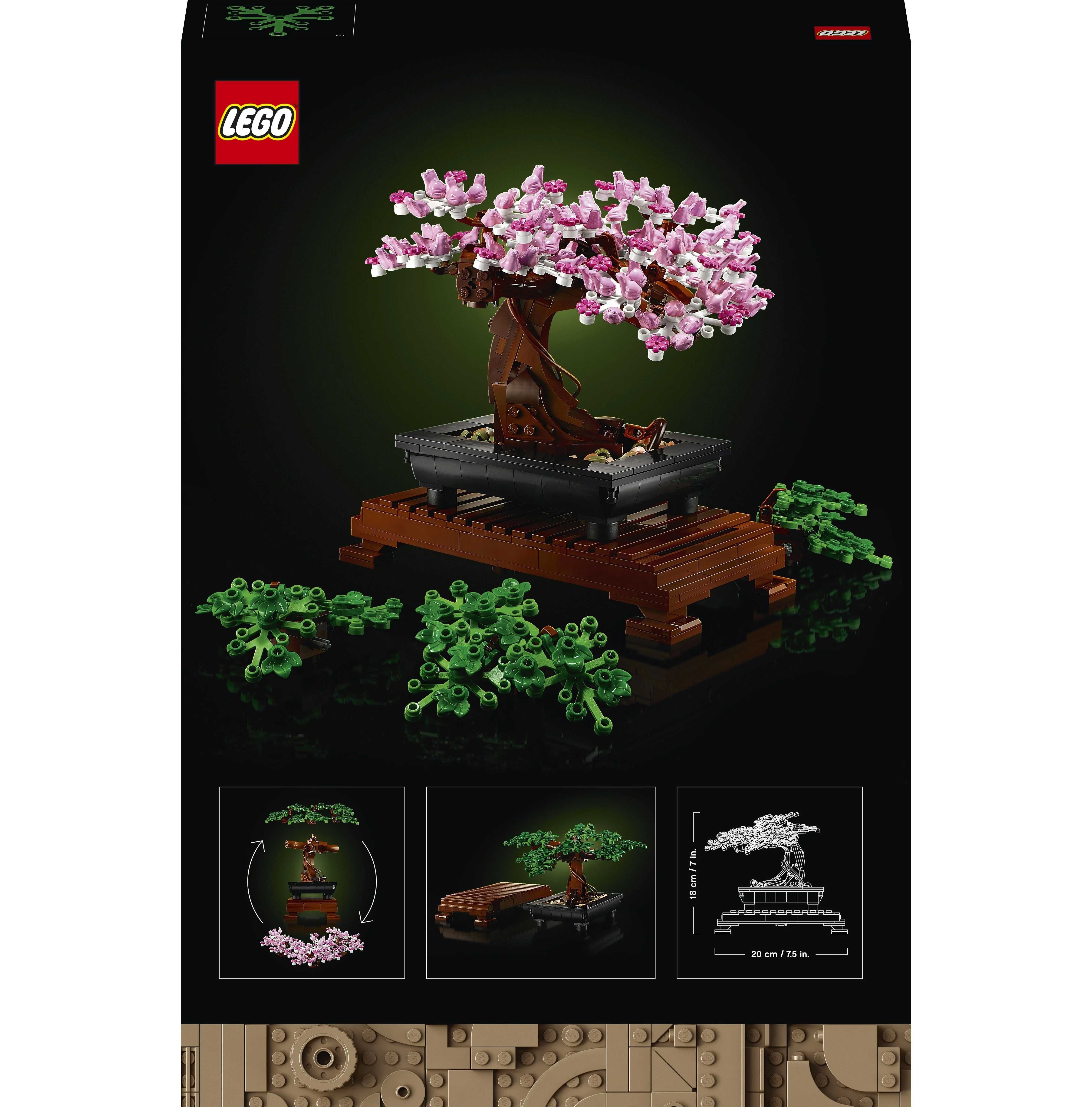 Конструктор LEGO ICONS 10281 Дерево бонсай (878 деталей)