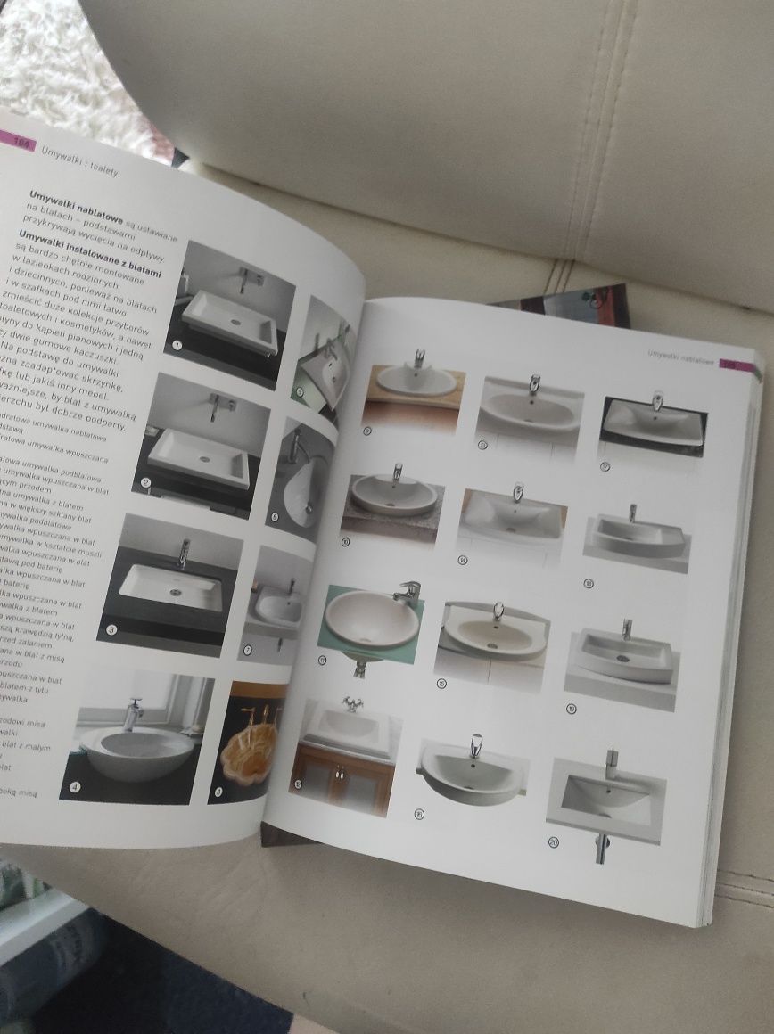 Książka 1001 pomysłów łazienka nowa Arkady