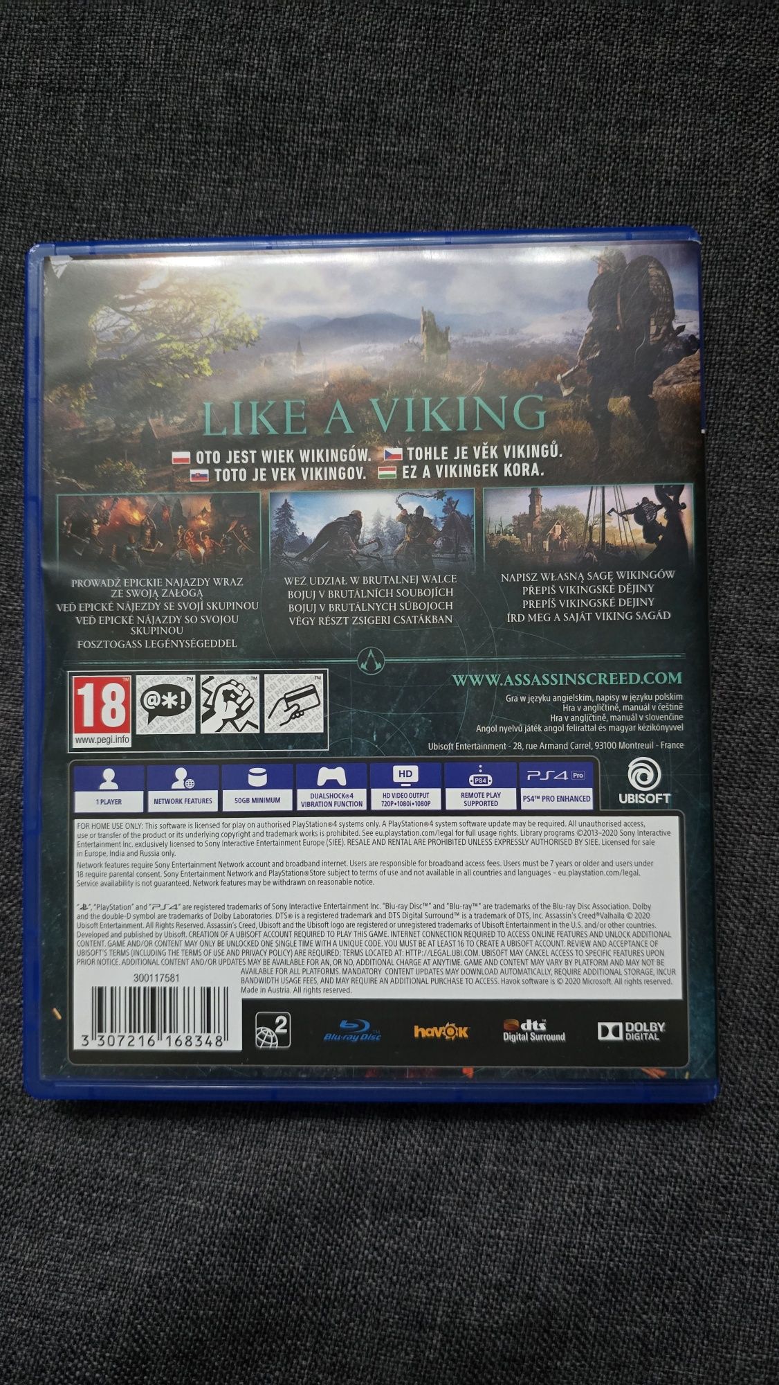 Assasins Creed Valhalla PS4