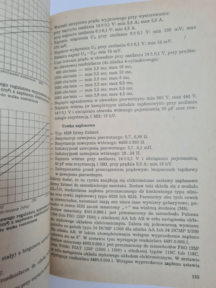 Elektrotechnika samochodów - Polski Fiat i Polonez. Książka