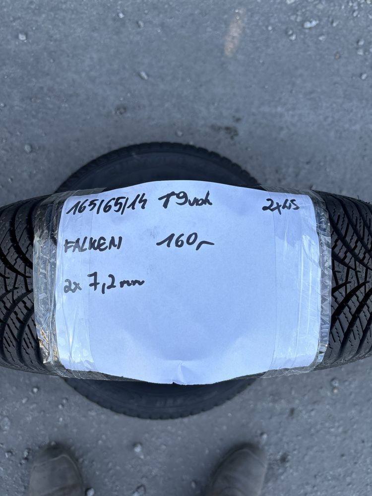 165/65R14 Falken 19 rok 2szt wielosezon