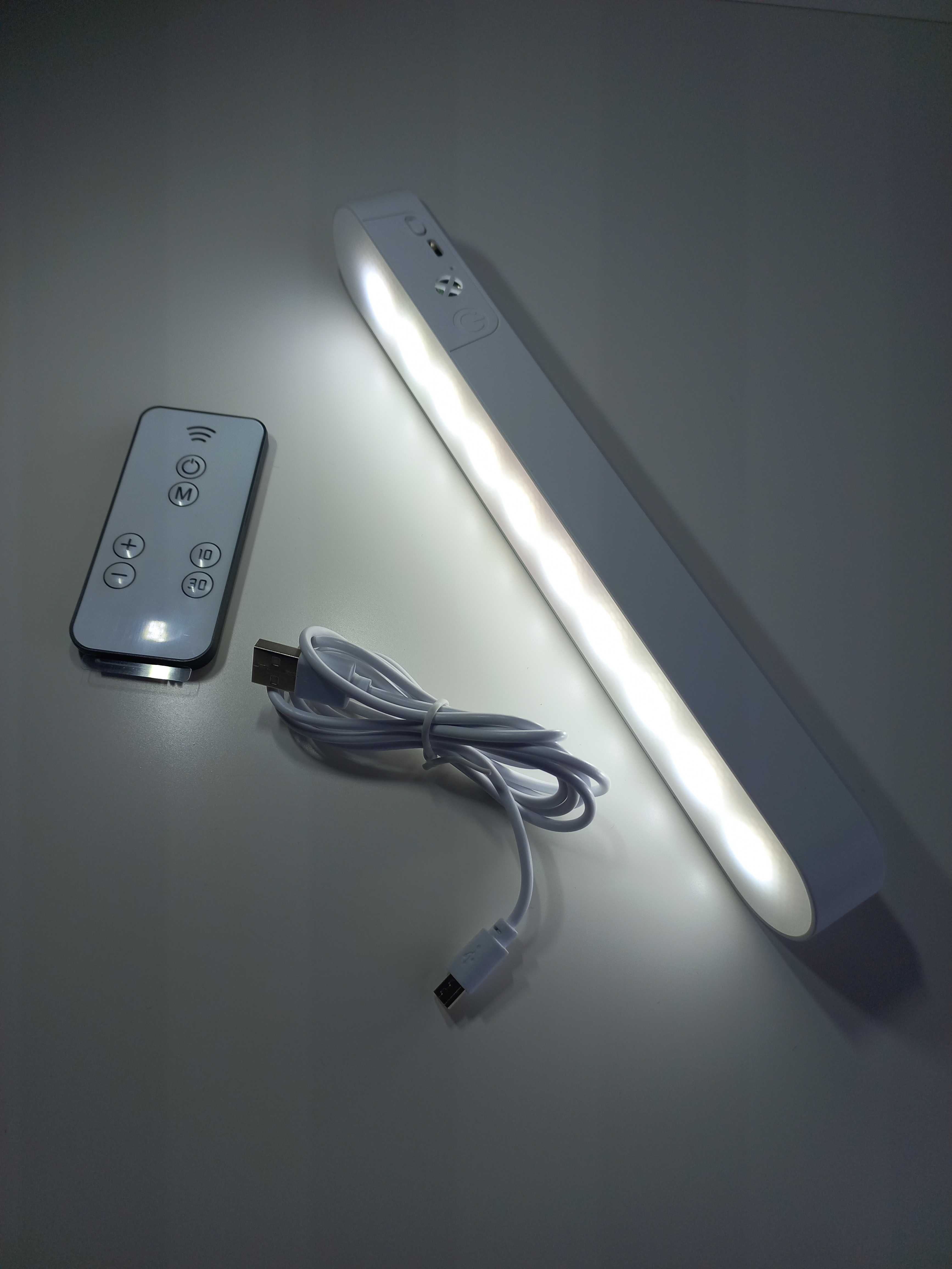 Акумуляторна LED лампа з пультом, світильник, ночник