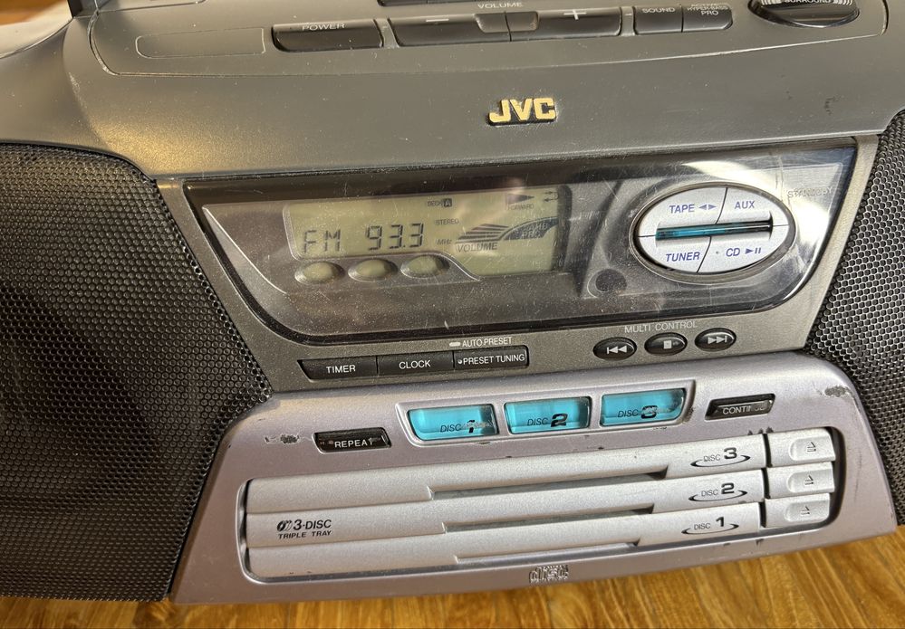 Radiomagnetofon JVC -RC-XC3BK