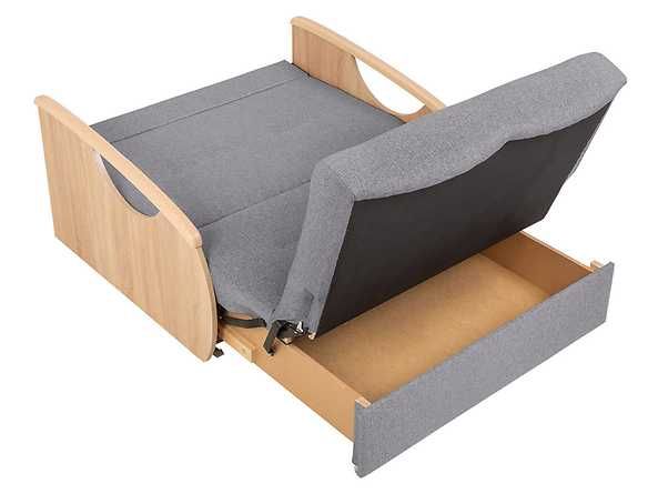 Sofa rokładana z funkcją spania.