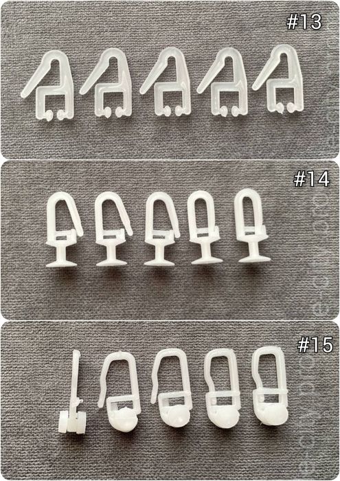 Фурнитура для штор і тюлі- тесьма, люверсы и крючки
