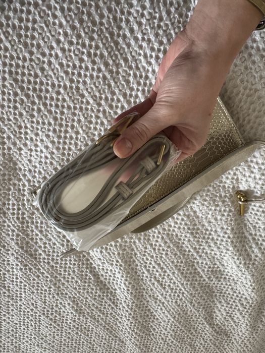 Золотий клатч сумка