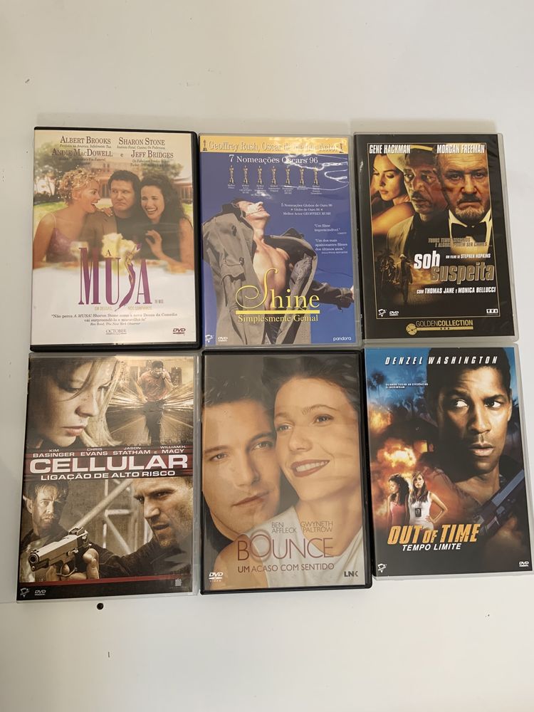 DVDs de filmes de culto