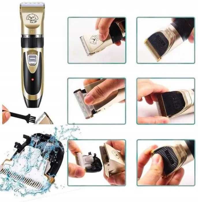 MASZYNKA DO STRZYŻENIA PSÓW Kota Psa Zwierząt Cicha Profesjonalna 2025