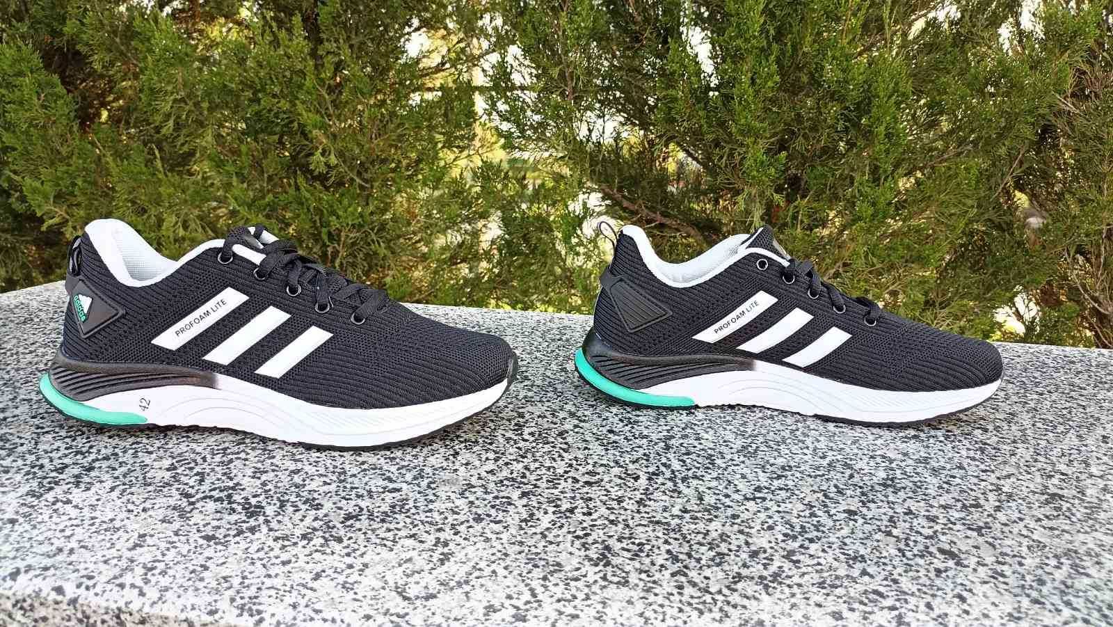 Мужские кроссовки Adidas Profoam Lite черные текстиль