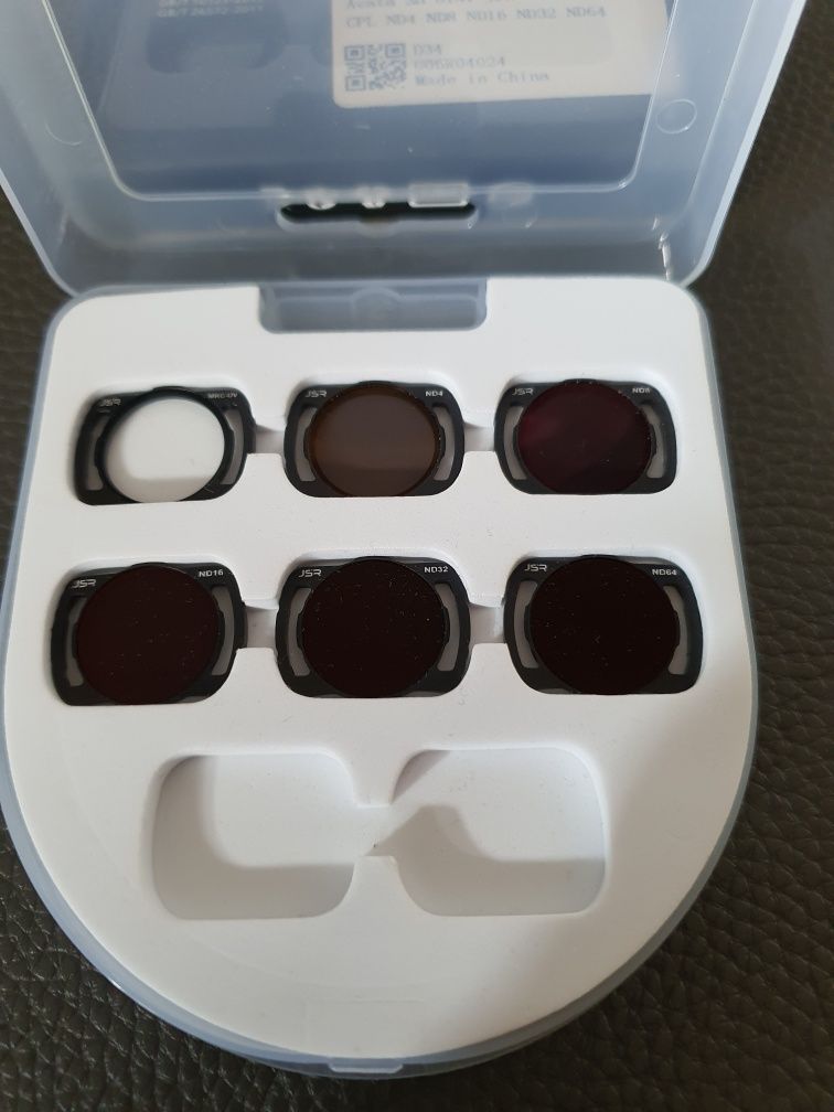 Zestaw 6 filtrów ND do kamery cyfrowej FPV DJI O3 Air Unit i Avata 1