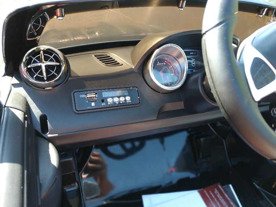SAMOCHÓD Na Akumulator # Mercedes SL65 # Nowe # Pilot # Skóra