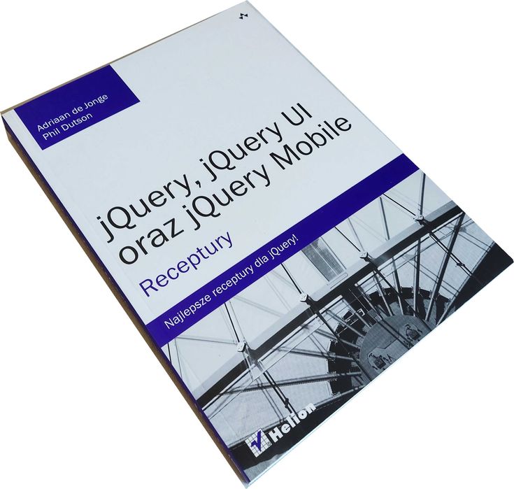 jQuery jQuery UI oraz jQuery Mobile Receptury - Jonge, Dutson