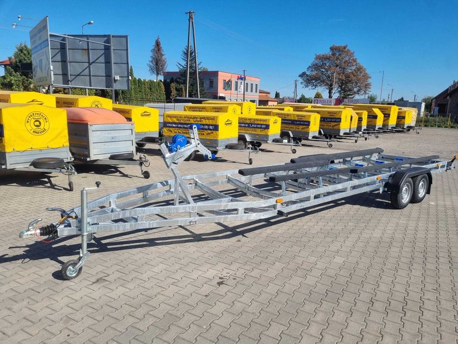 Przyczepa dwuosiowa podłodziowa do 9.5 m łodzi od Producenta KamCzepka