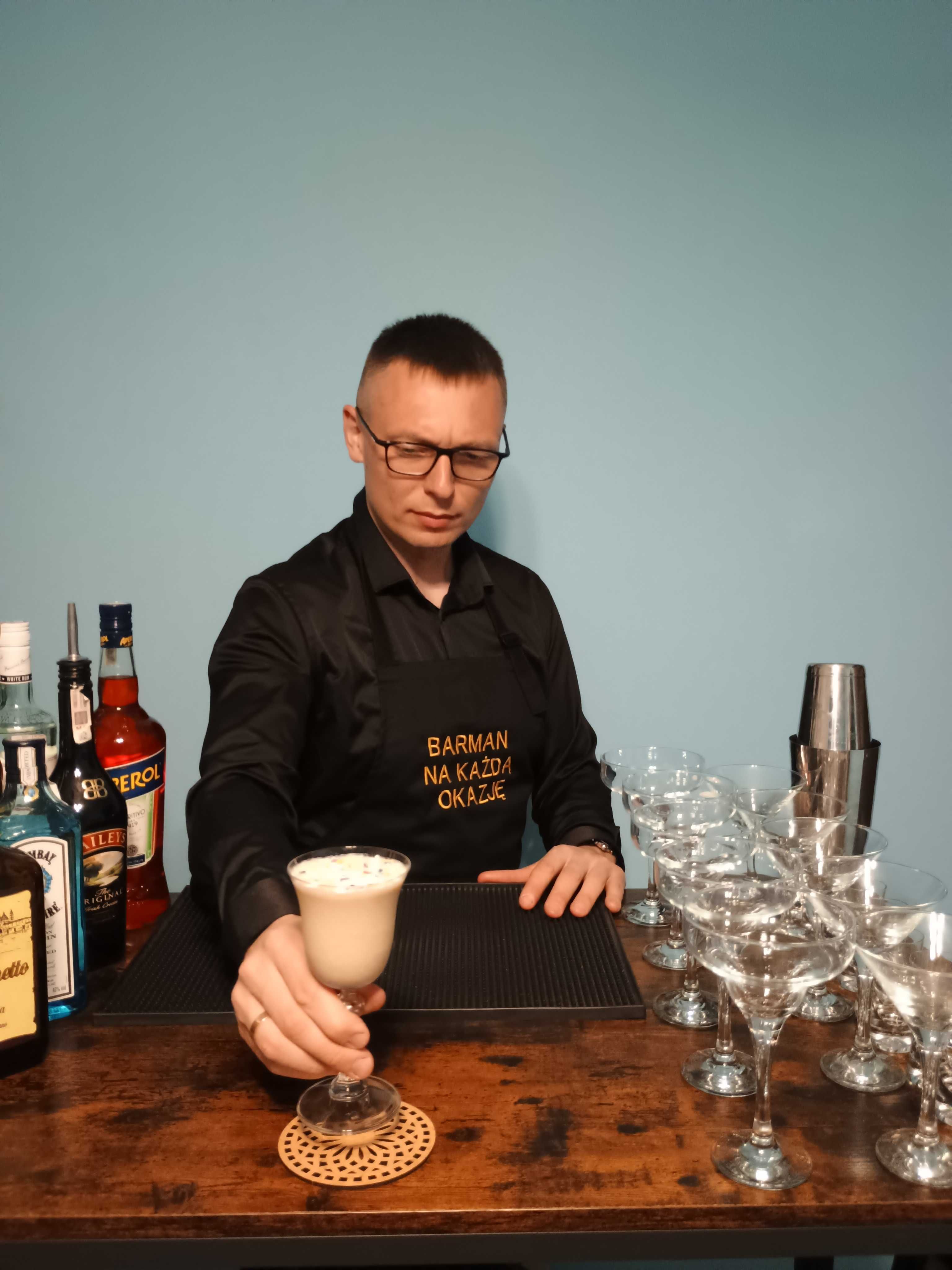 Barman drink bar eventowy