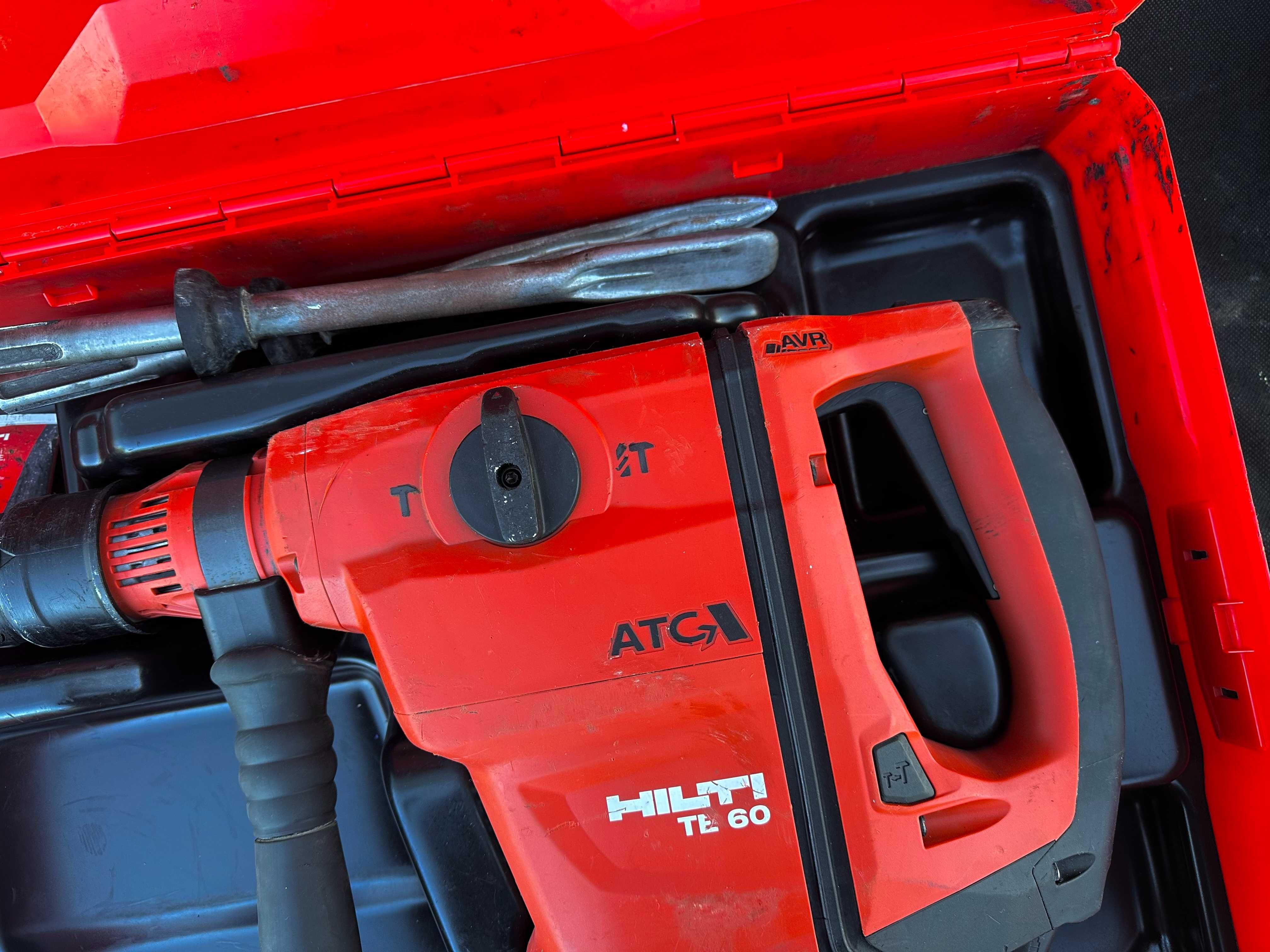 Młot Udarowo Obrotowy Hilti Te 60 ATC/AVR Zestaw Dłuta